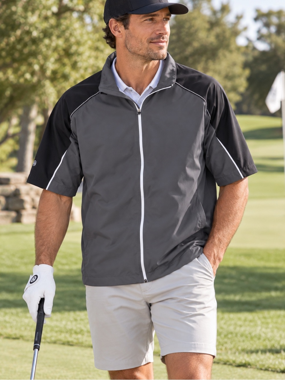 Gavin Green Paclite Gore-Tex Short-Sleeve Golf Jacket